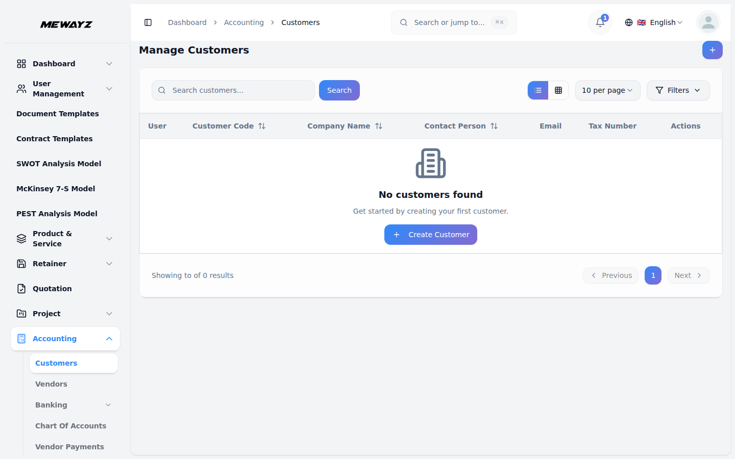 Client Management - Mewayz White Label