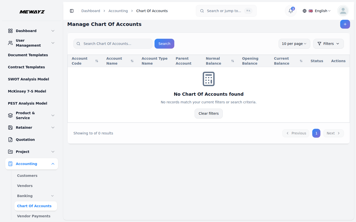 Account Settings - Mewayz